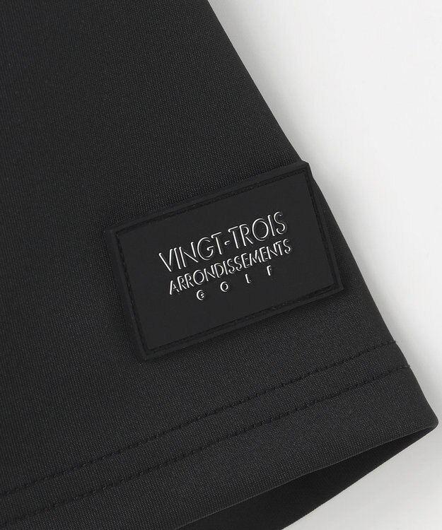 23区GOLF 【MEN】ライトダンボールストレッチモックネック ブラック系