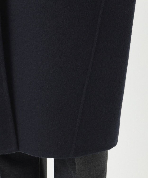 23区 【R(アール)】ウールリバー チェスター コート ネイビー系