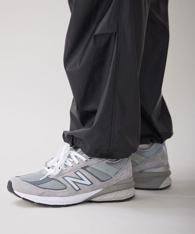 UNFILO MENS レザーライク カーゴパンツ [24年春夏商品] クロ