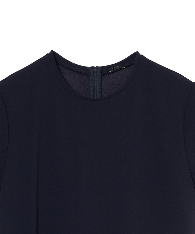 JOSEPH 【WEB&OUTLET限定・洗える】ラリーキャディー　ブラウス Navy