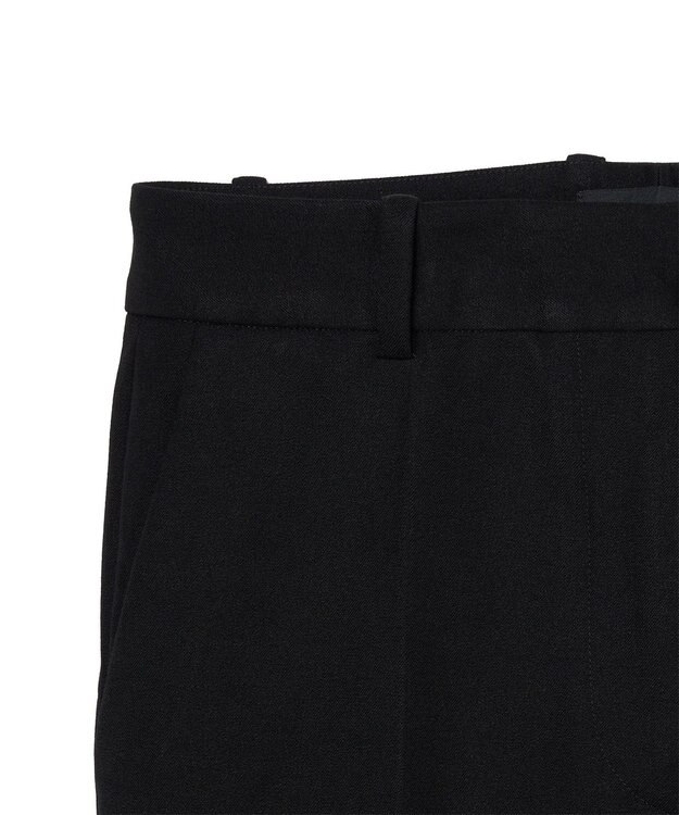 JOSEPH 【FOUNDATIONS】ギャバジンストレッチ　フィットフレアートラウザーズ Black