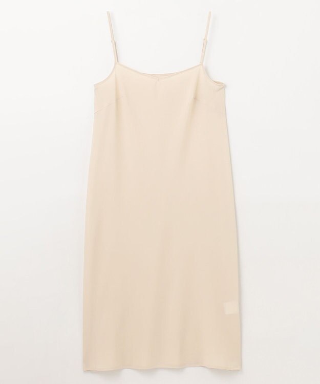 GRACE CONTINENTAL カフタンプリントロングワンピース ベージュ