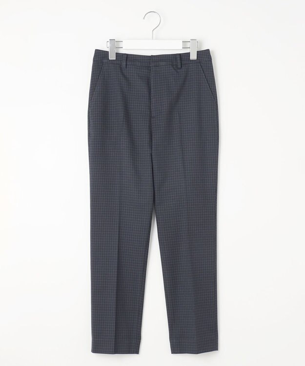 J.PRESS LADIES 【洗える】EcoVeroツイル テーパード パンツ ネイビー系3