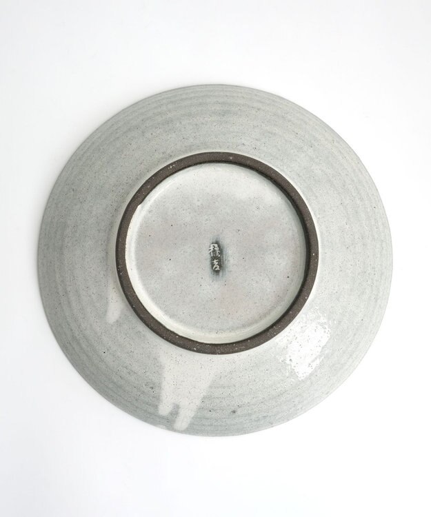 たち吉 【たち吉】粉引彫文中皿〈2枚〉美濃焼 キナリ