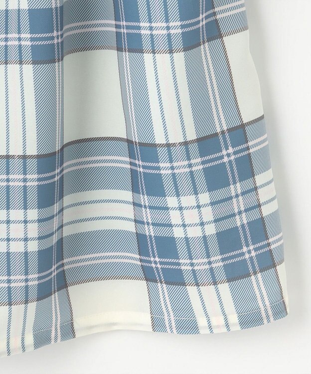 組曲 KIDS 【150-160㎝】ダブルフェイスドッキング ワンピース マローブルー系