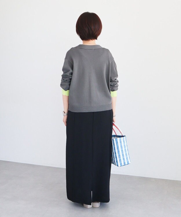 CRAFT STANDARD BOUTIQUE Ｖネックニットカーディガン Dark Gray