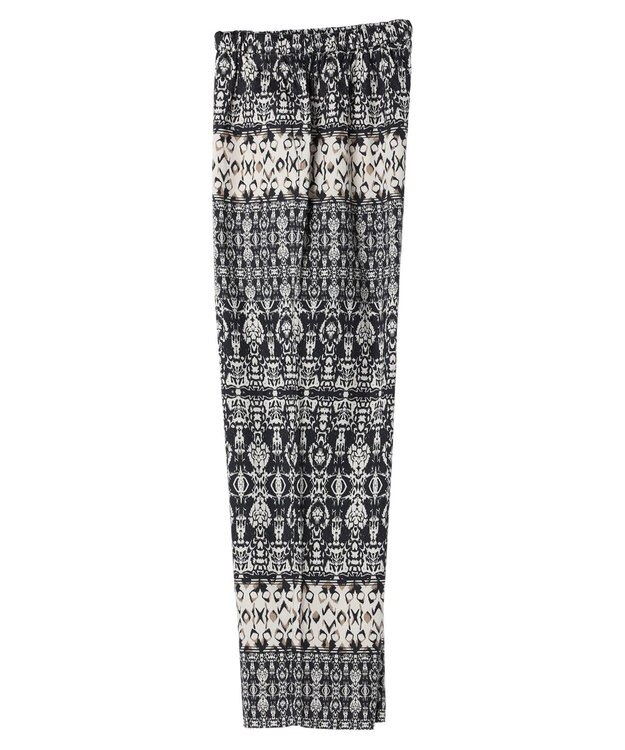 AMERICAN HOLIC パネルプリントリラックスパンツ Charcoal Gray