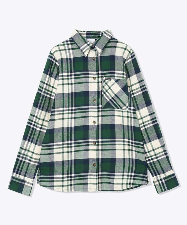 Columbia Columbia/ ウィメンズキャリコベイシンフランネルロングスリーブシャツ /コロンビア Rain Forest Multiplaid