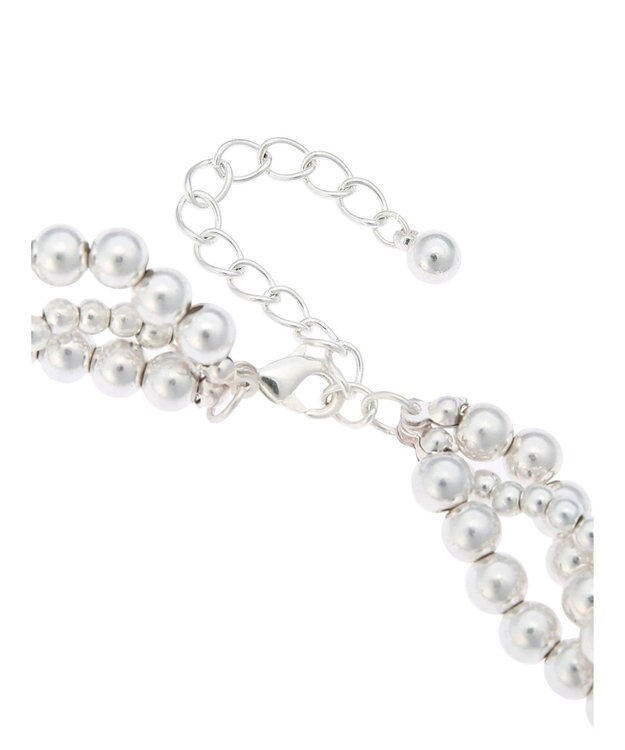 Green Parks ｅｖｅｒｙ　ｗａｌｋ．　メタルボリュームネックレス Silver