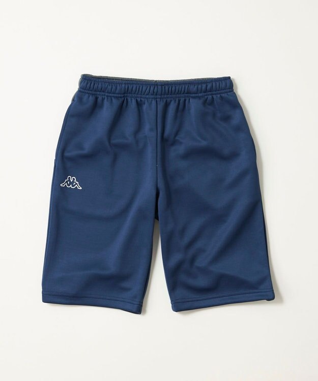 OP／FILA 【Kappa】ブランドロゴプリントハーフパンツ ネイビー