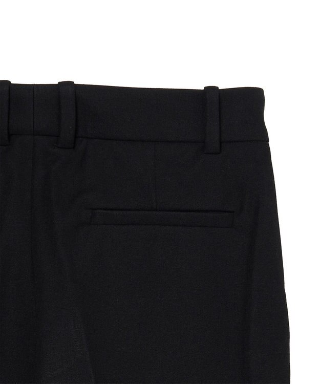 JOSEPH 【FOUNDATIONS】ギャバジンストレッチ　フィットフレアートラウザーズ Black