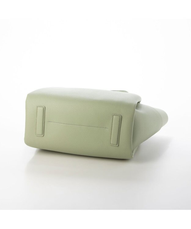 LA BAGAGERIE 【MONICA】収納いっぱいA4トート ライトグリーン