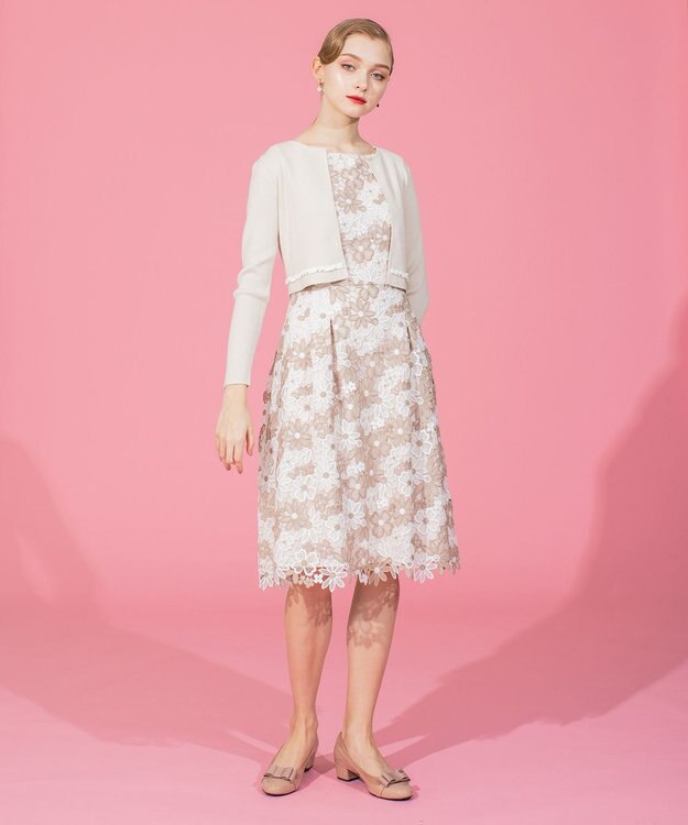 TOCCA 【洗える！】ETERNAL KNIT カーディガン ベージュ系