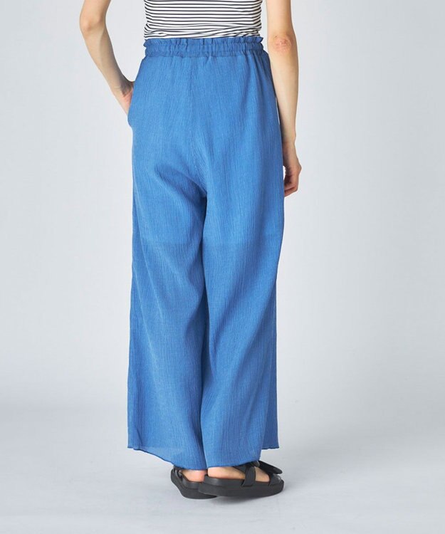 OP／FILA 【Ocean Pacific】水陸両用ロングパンツ ブルー