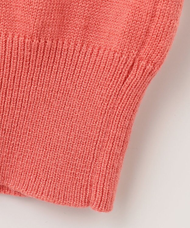 23区GOLF 【WOMEN】【洗える】格子柄  カラーニット ピンク系