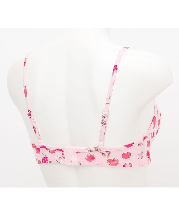 tsumori chisato SLEEP ノンワイヤーブラ　パッド付き　綿混素材　/ワコール　UBX528 ピンク