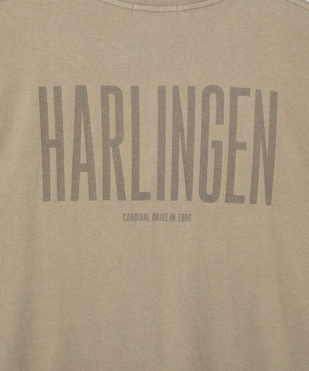 AMERICAN HOLIC バックロゴルーズＴシャツ Beige