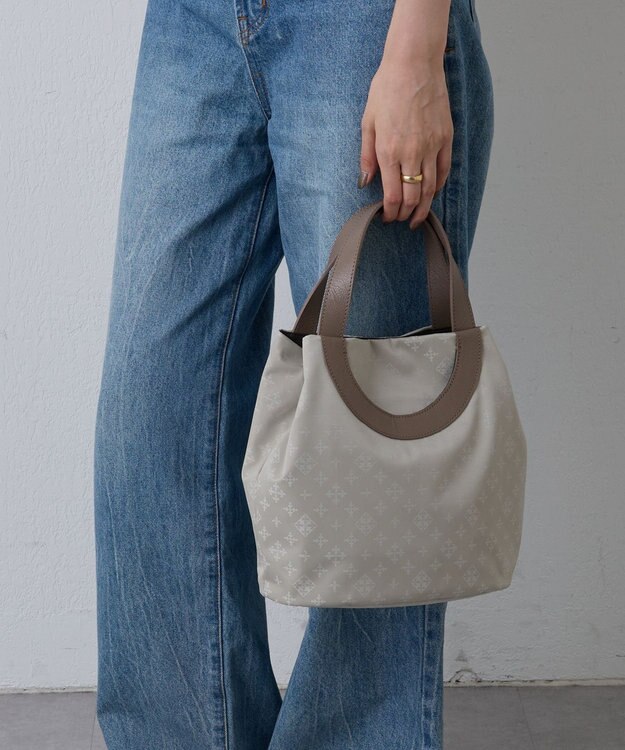 russet 2WAYトートバッグ(CE-1419) Ecru