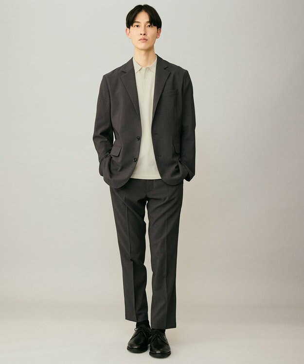 UNFILO MENS アラエルアンチピリングニット ポロ アイボリー