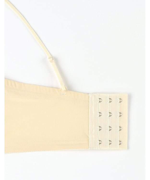 WACOAL [GOCOCi/ワコール] ノンワイヤーブラ ハーフトップ 【cooomy.(クーミー)】 安定感のあるつけごこち ナチュラルなバストライン ブラトップ ゴコチ レディース CGG244 /ワコール アイボリー