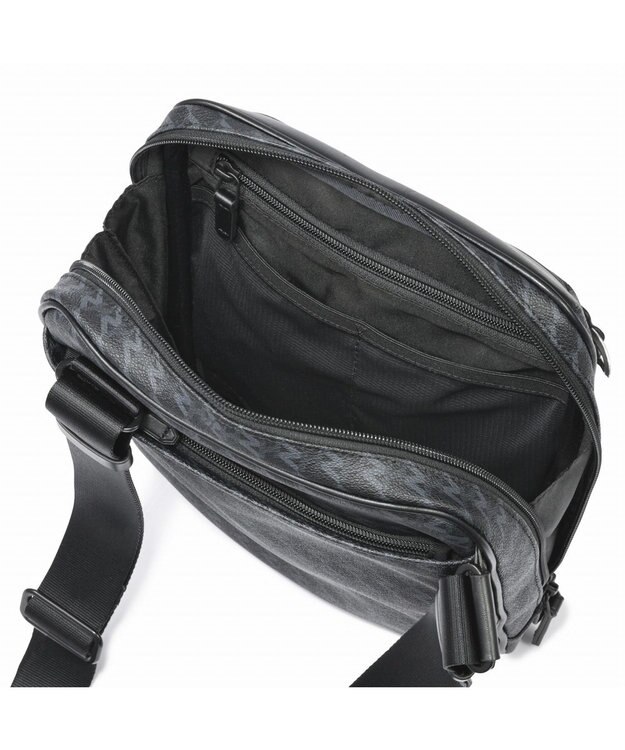 ZERO HALLIBURTON  ZH-モノグラム ショルダーバッグ 6L 650g 81521 ブラック