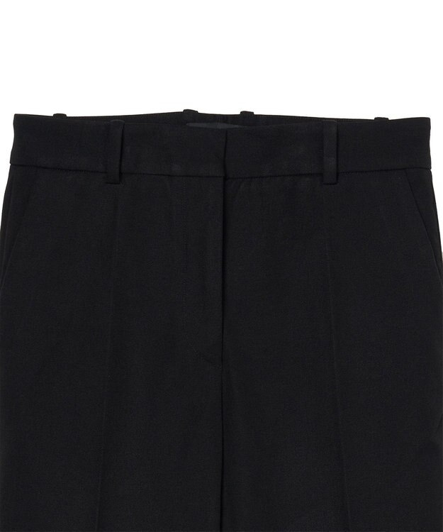JOSEPH 【FOUNDATIONS】ギャバジンストレッチ　フィットフレアートラウザーズ Black