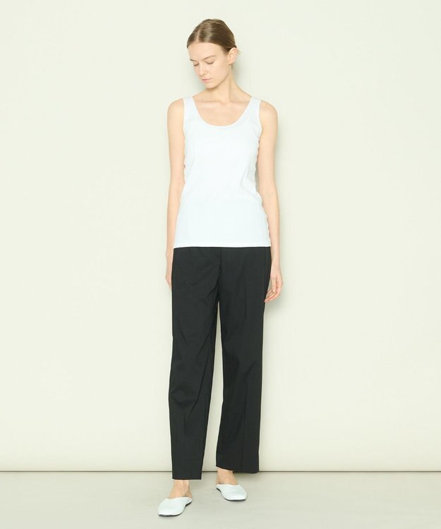 JOSEPH 【洗える】クリーミーリブ　タンクトップ White