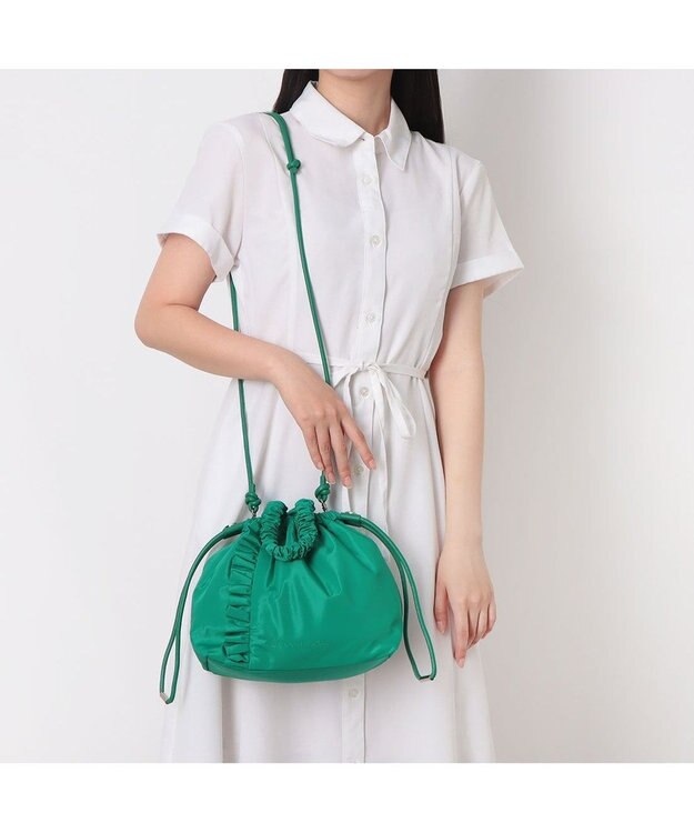 LANVIN en Bleu マイル マルチショルダーバッグ グリーン