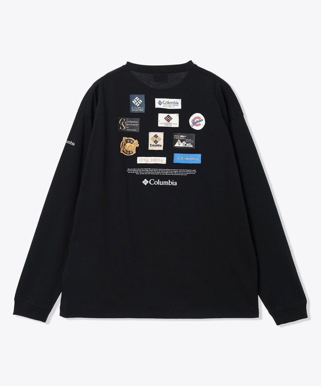 Columbia Columbia/ スタックブルックグラフィックロングスリーブTシャツ /コロンビア Black