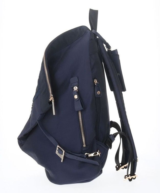 LANVIN en Bleu ミエル パスケース付リュック（ラメ無し） ダークブルー