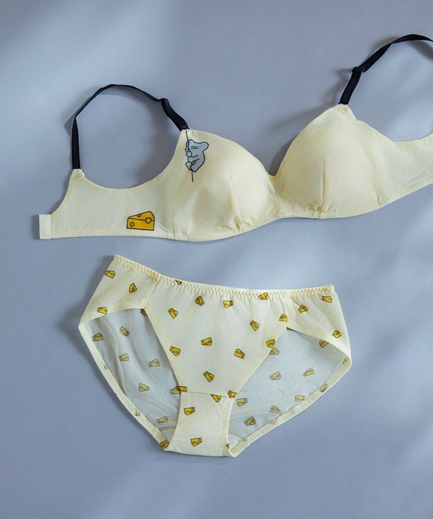 une nana cool MADE WITH ねずみのANDY 364シンプル【特別な日以外の364日つけたくなるブラ】 YE