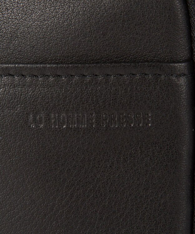 ACE BAGS & LUGGAGE LO HOMME PRESSE アルカイックソフト 本革 縦型ショルダーバッグ 71785 ロ・オム・プレッセ ブラック