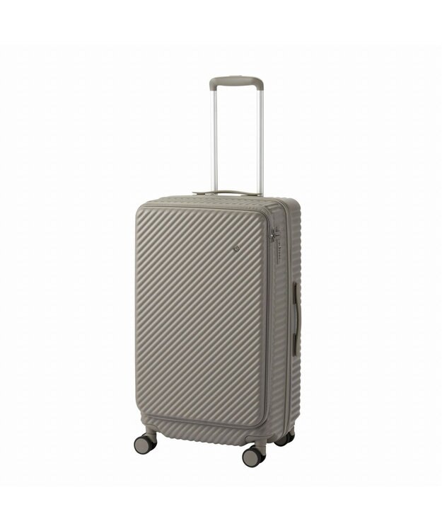 ACE BAGS & LUGGAGE HaNT ココント スーツケース 65L フロントポケット付 05512 ハント オリーブ・グレージュ