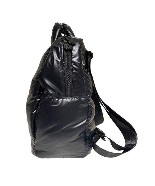 ROOTOTE 1475【温活＆軽量】LT.セオルー.フェザー.カラー-B 01：メタリックブラック