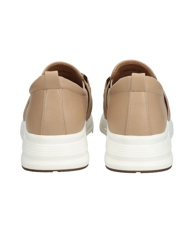 Bridget Birkin 【Round About】メタル飾りローファースニーカー ベージュ