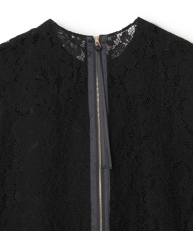 BEIGE， KALMIA / バックファスナーレースドレス Black