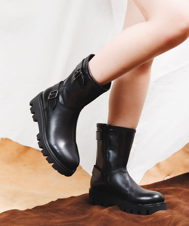 BONTRE 【BONTRE/ボントレ】エンジニアミドルブーツ/41701-UA