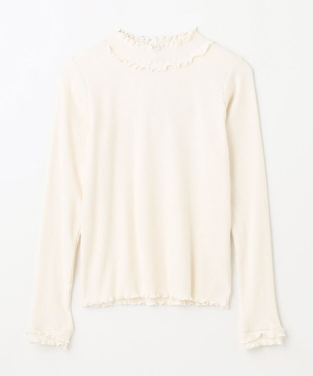 ANY KIDS バックリボン カットソー エクリュ