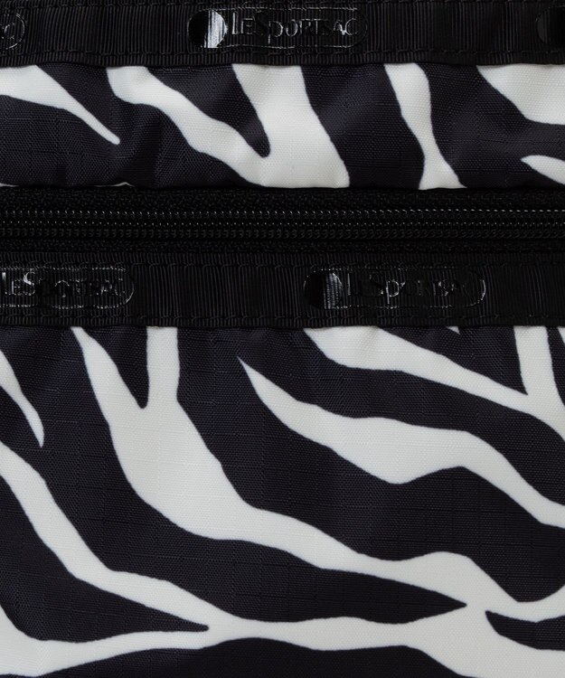 LeSportsac COSMETIC CLUTCH/クリームブラックゼブラ クリームブラックゼブラ