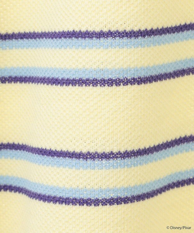 earth music&ecology Ｆｉｎｄｉｎｇ　Ｎｅｍｏ／ボーダーポロシャツ Yellow