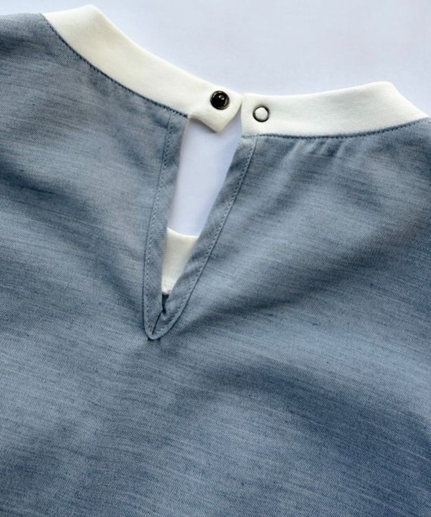 FORFORMO Printed Design Tops プリンテッドデザイントップス ライトブルー