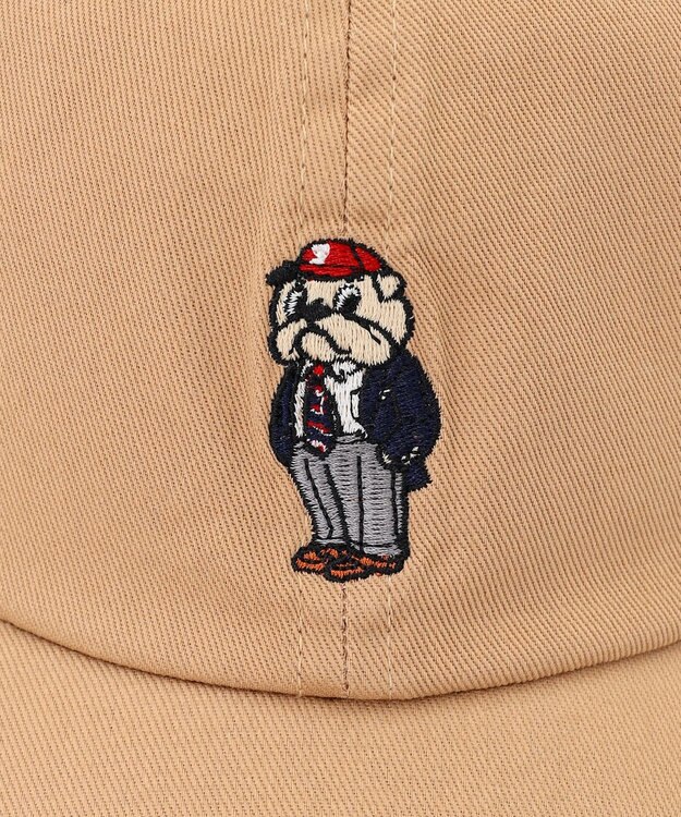 J.PRESS MEN 【BULLDOG BOY】コットンツイル キャップ ベージュ系