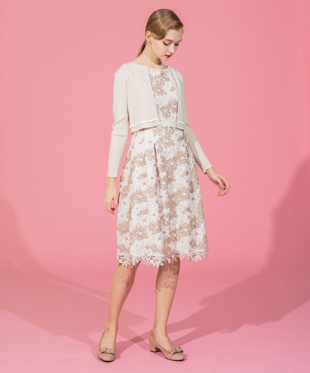 TOCCA 【洗える！】ETERNAL KNIT カーディガン ベージュ系