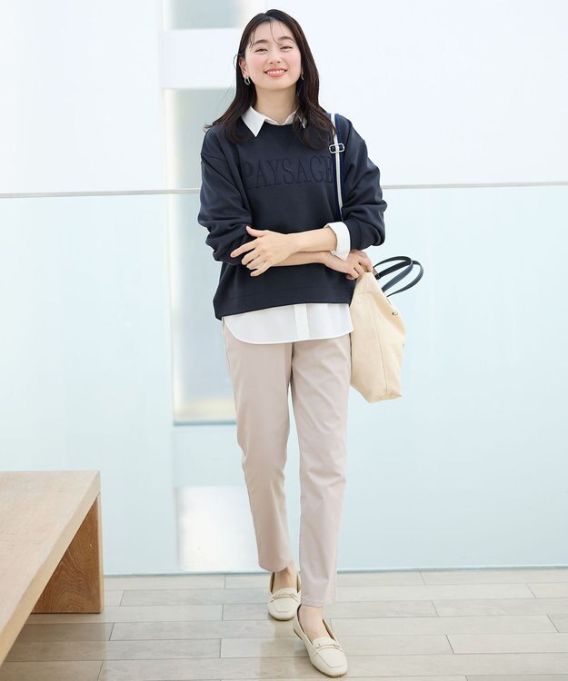 ANY ダンボールエンブロイダリープルオーバー ネイビー