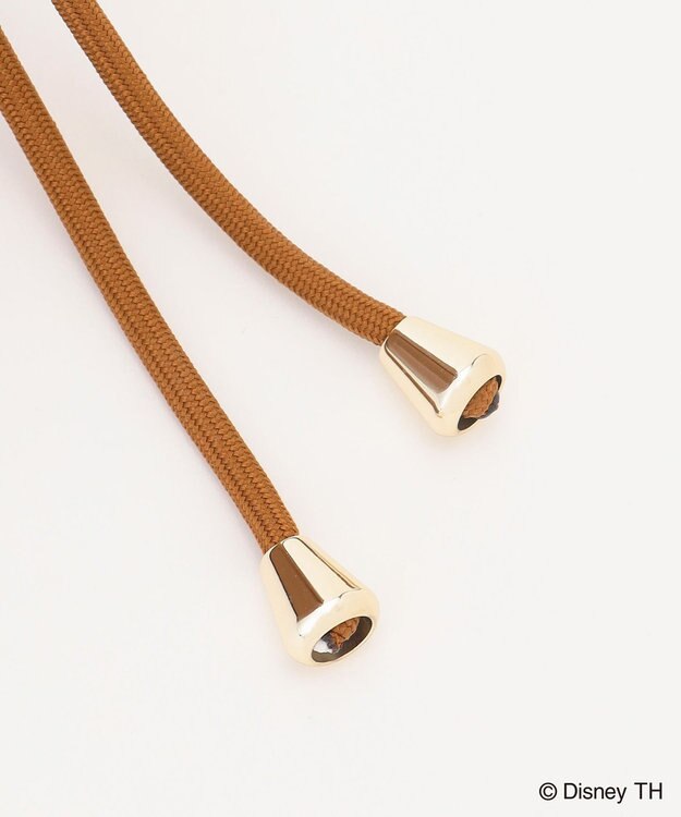 ANY 【ディズニー】ミッキーマウス／フェイクレザー巾着バッグ ブラウン