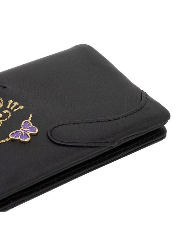 ANNA SUI TITIソフト 2面パスケース ブラック