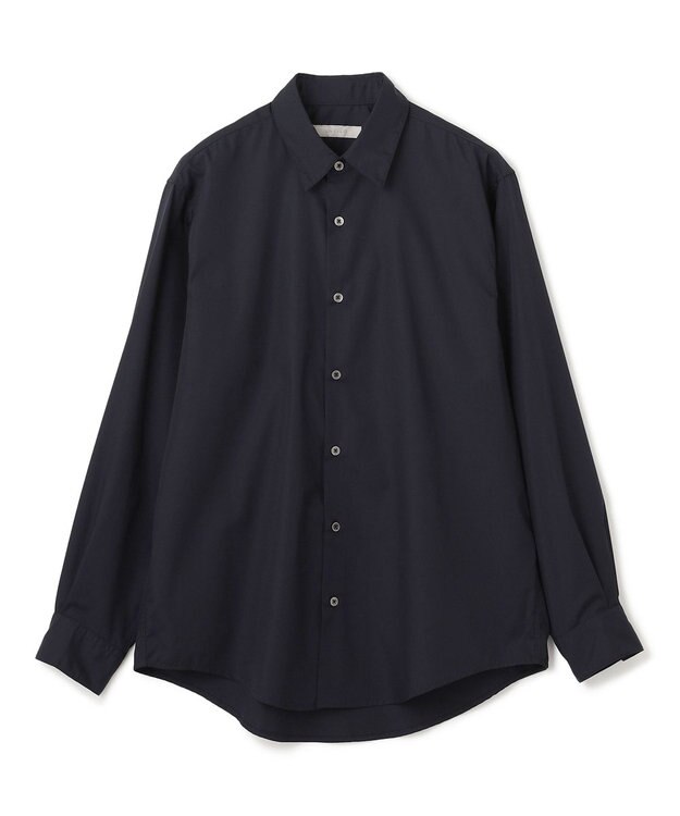 UNFILO MENS コットンブレンド シャツ ネイビー