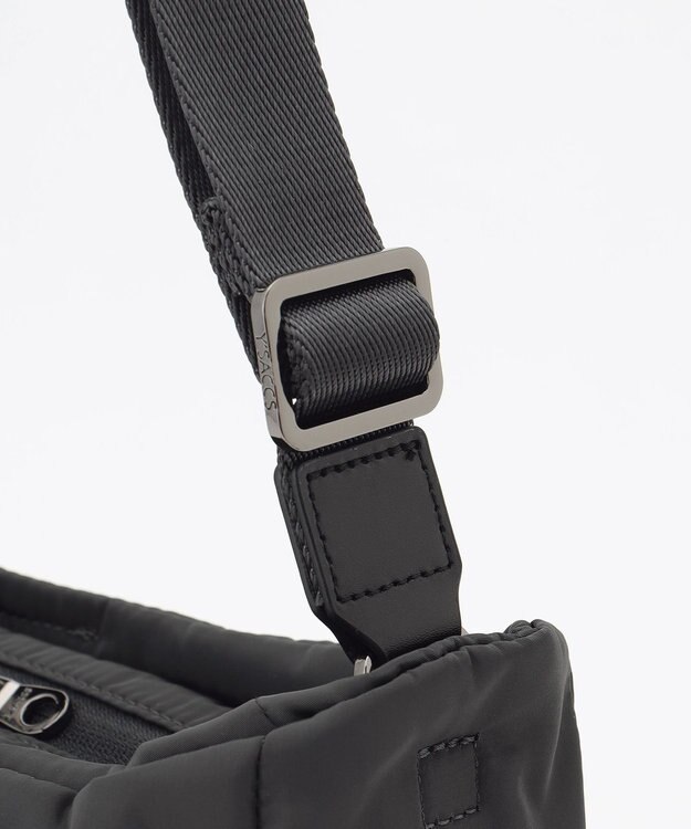 Y'SACCS ドローストリング コンビカラーショルダー mini ダークグレー