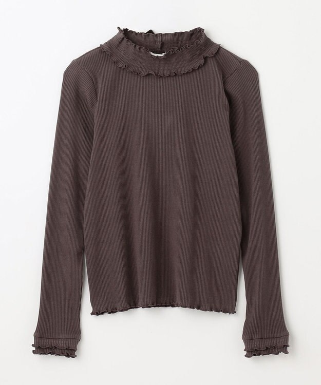 ANY KIDS バックリボン カットソー ブラウン