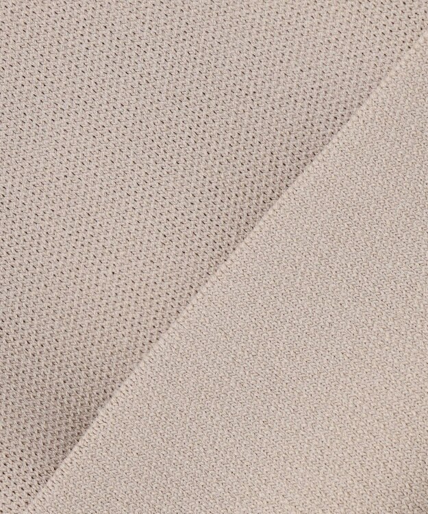 uncrave 【手洗い可】ヴィスコースナイロン ジャガード ニットジャケット（uncrave STANDARD） ベージュ